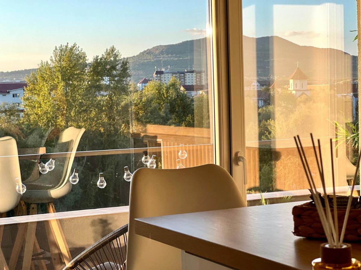 Apartmán Ghinda Nest Bistriţa Exteriér fotografie