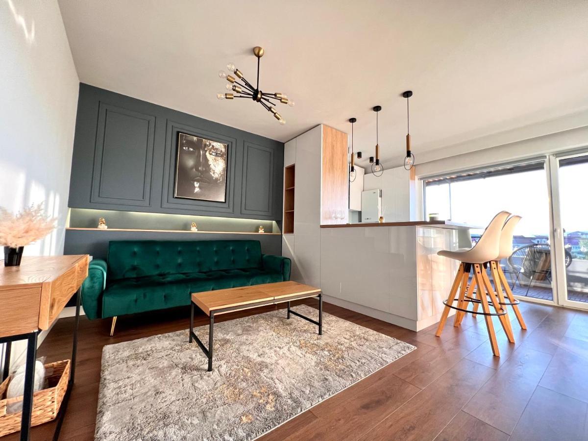 Apartmán Ghinda Nest Bistriţa Exteriér fotografie